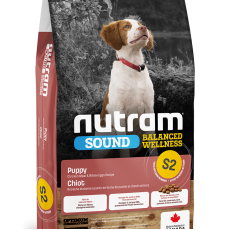 Nutram Sound S2 雞肉、燕麥及碗豆配方幼犬糧2kg  