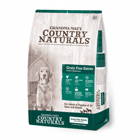 Country Naturals 無穀物白鮭魚+雞肉低糖全犬種配方 26lbs