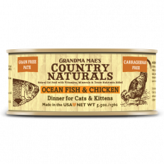 Country Naturals 無穀物深海魚雞肉醬煮配方貓罐頭 5.5oz (156g)