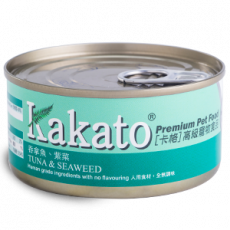 Kakato卡格 吞拿魚及紫菜 Tuna with Seaweed 170g (貓狗共用)