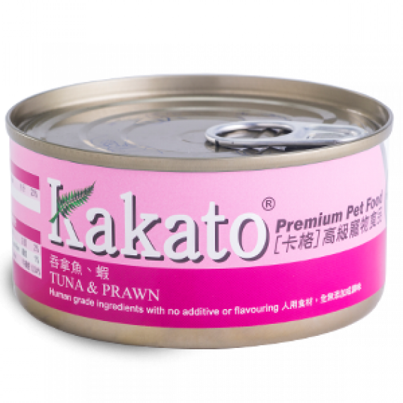 Kakato卡格 吞拿魚及蝦 Tuna with Prawn 170g (貓狗共用)
