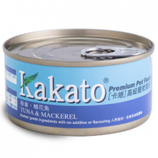Kakato卡格 吞拿魚及鯖花魚 Tuna with Mackerel 170g (貓狗共用)