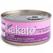 Kakato卡格 雞肉及牛肉絲 Chicken with Beef Julienne 170g (貓狗共用)
