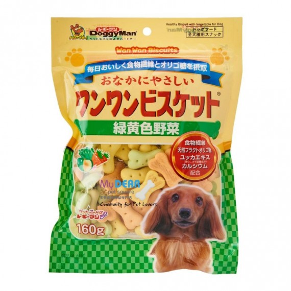 Doggyman 黃綠色野菜餅160g    