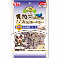日本KQ乳酸菌雞肉粒-藍莓味 150g