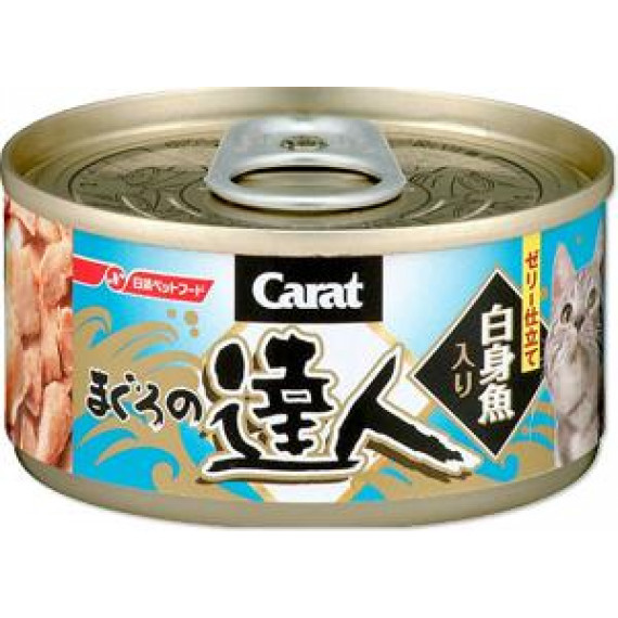 Carat 日清達人 NP-T46 吞拿魚+白身魚 貓罐頭 80g