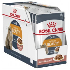 Royal Canin 法國皇家 - Intense Beauty in Gravy 美毛貓配方(精煮肉汁) 85g (1盒/12包)